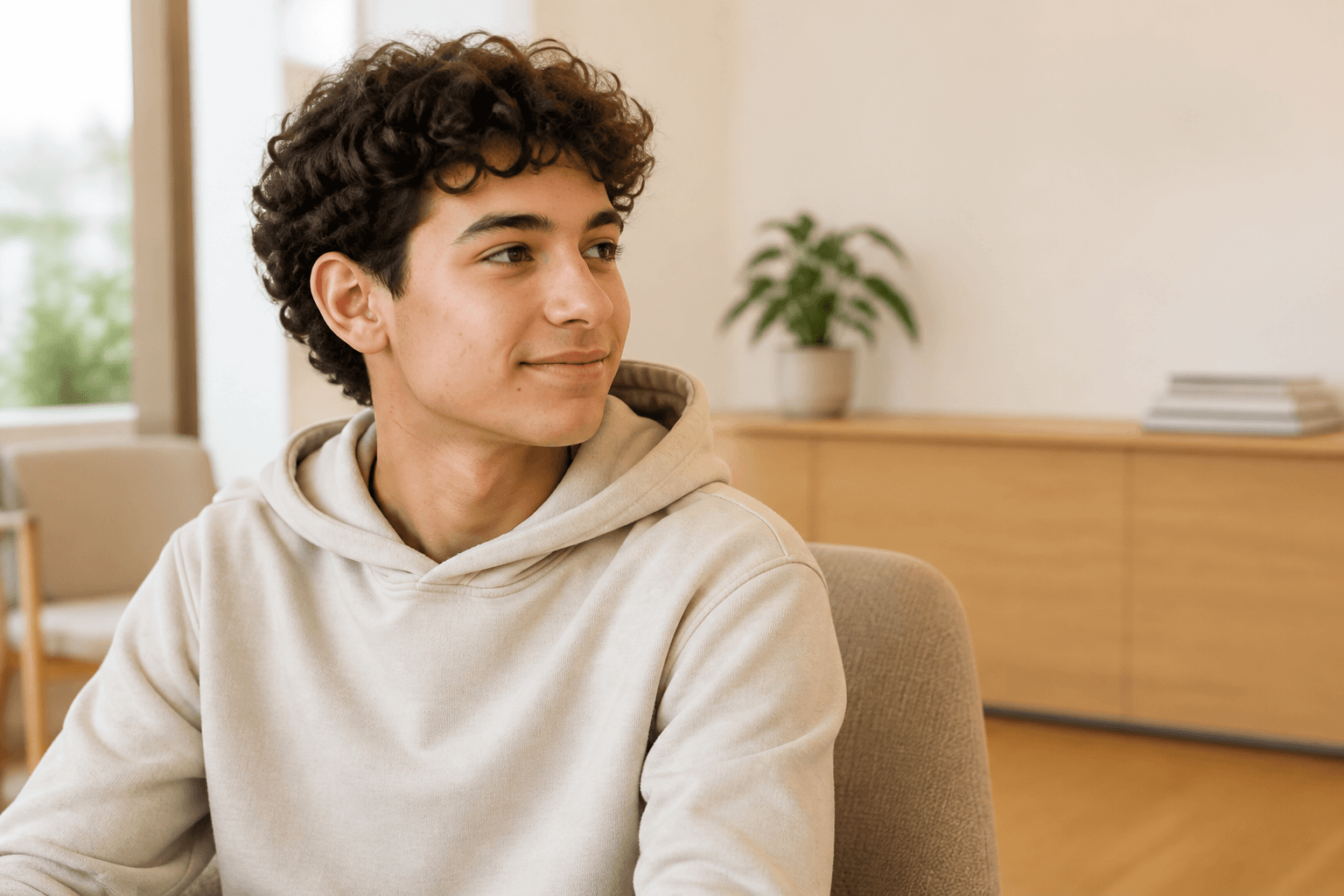 Portrait illustratif d'adolescent pour le parcours d'orthodontie de l'adolescent.