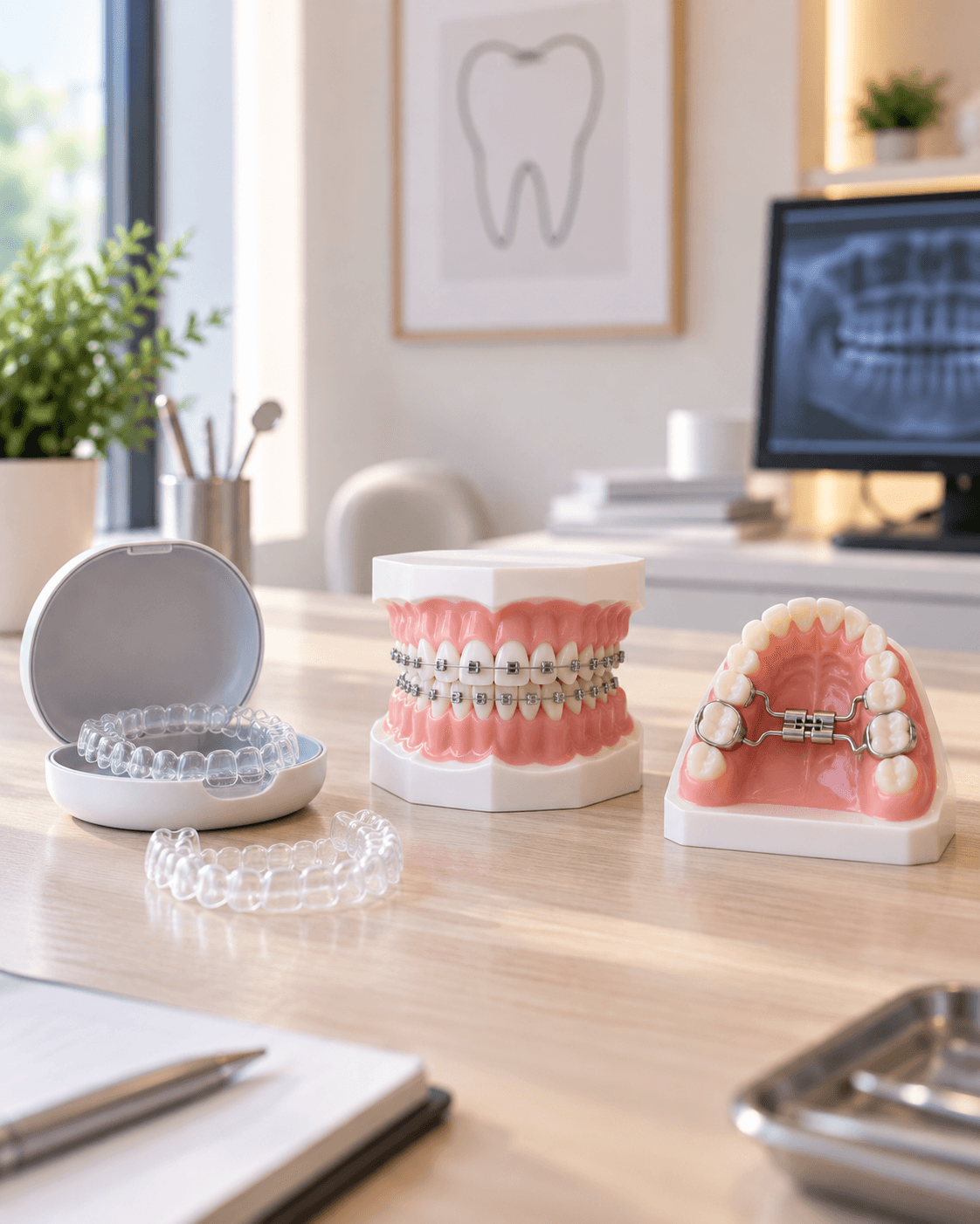 Comparaison des solutions orthodontiques