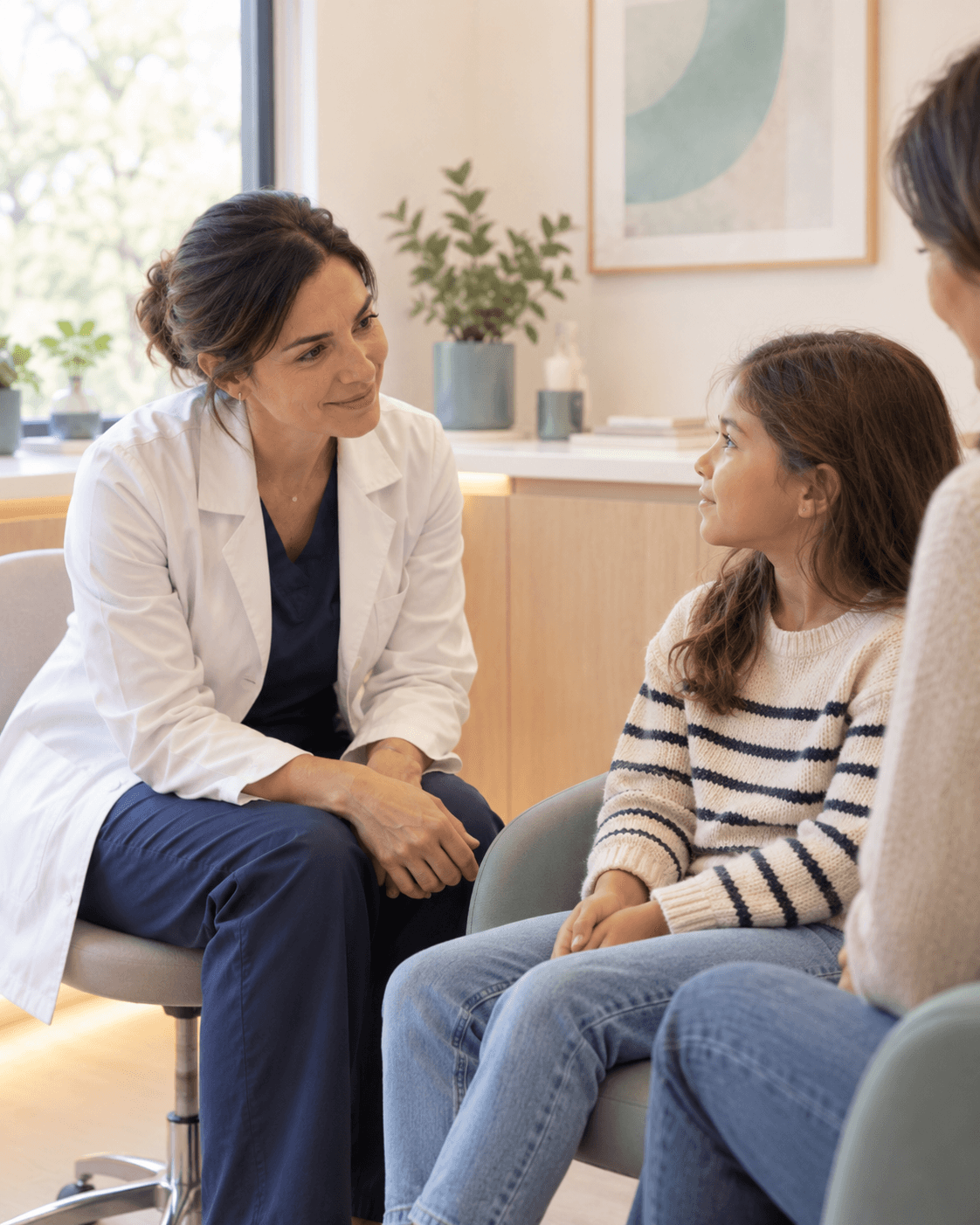 Enfant accueilli en consultation