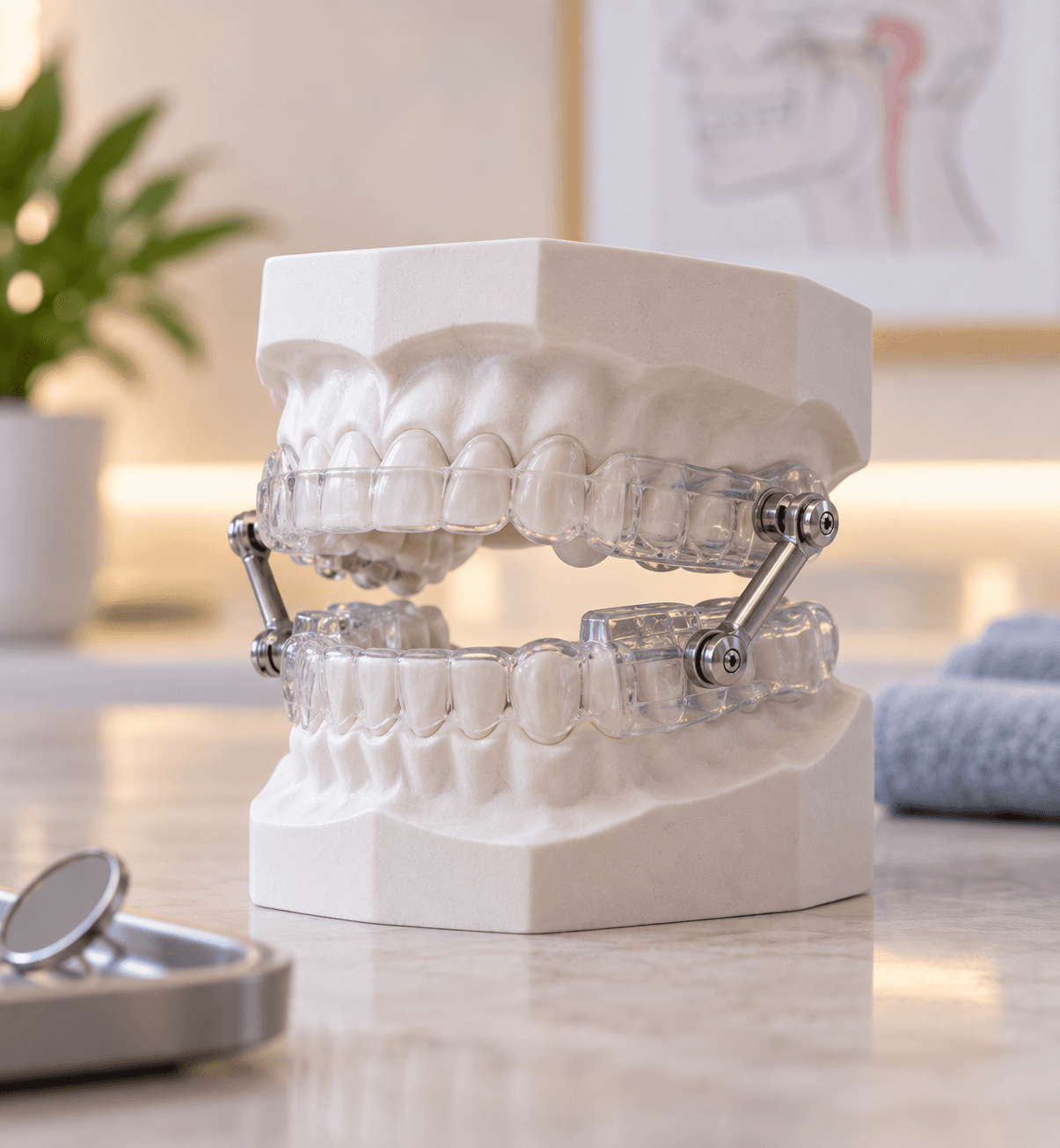 SomnoMed mandibular advancement device