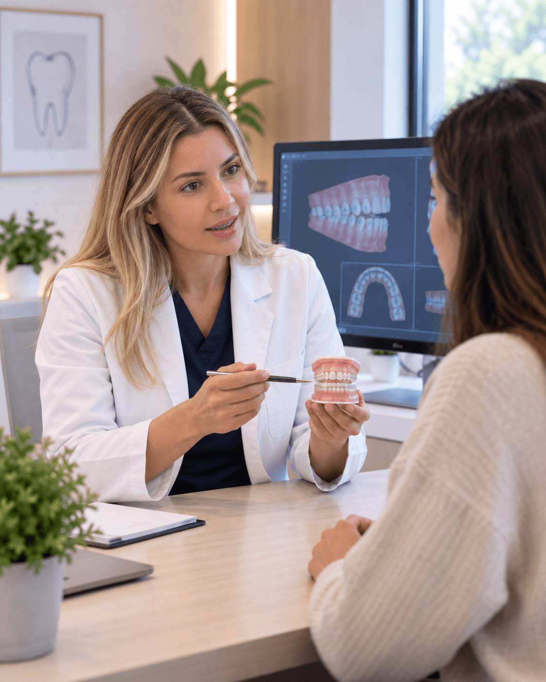 Dr Cristina explique un diagnostic