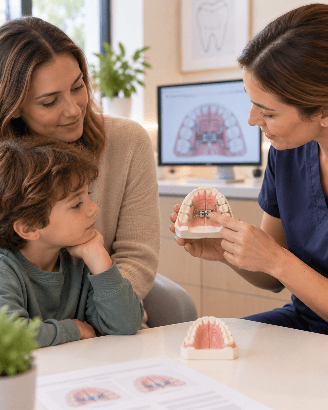 Appareil d’expansion expliqué à un parent